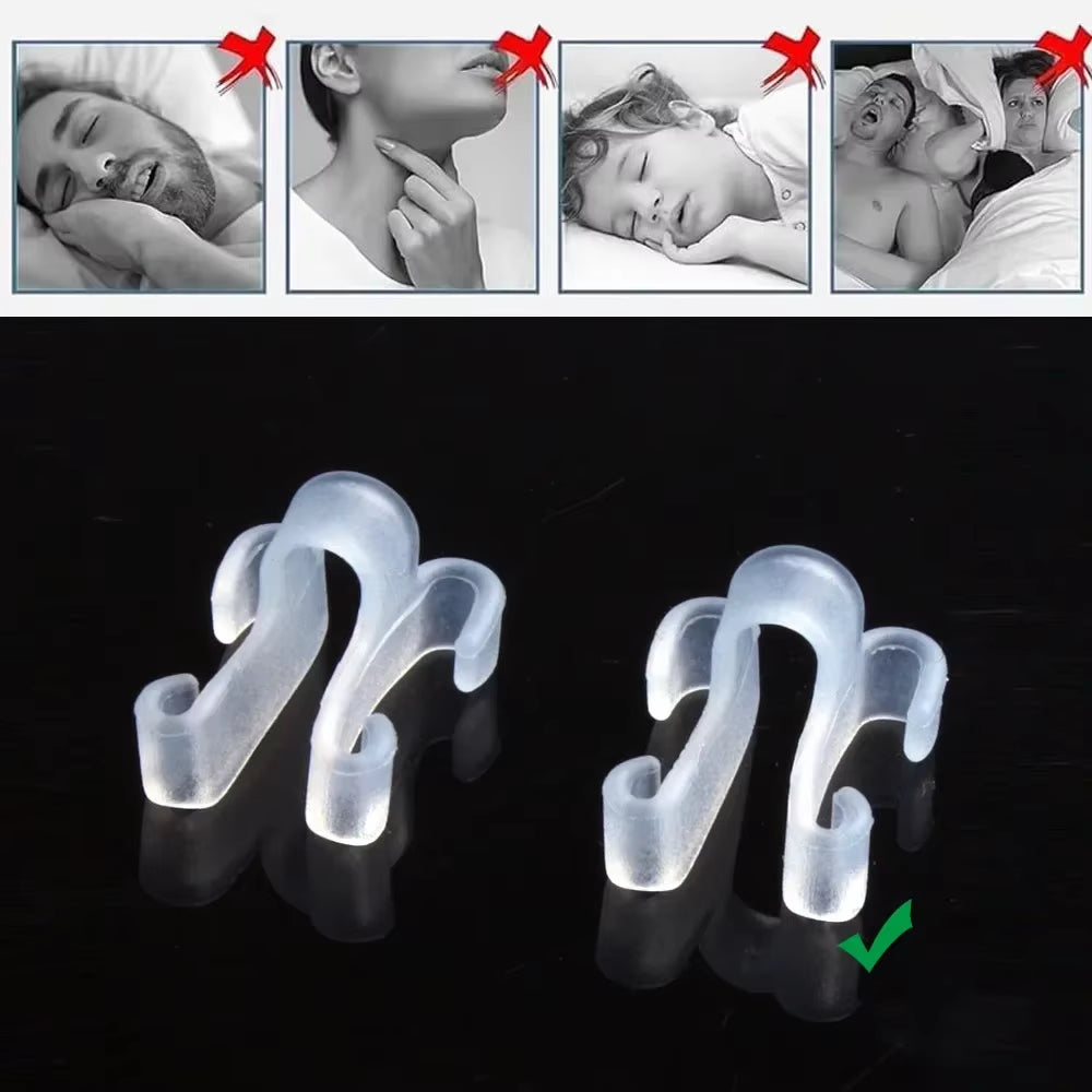 Sleeping Aid Healthy Care Anti-Snoring Device Snore Stop Anti-Snoring Apnea Nose Breathe Clip Stop Snore Device