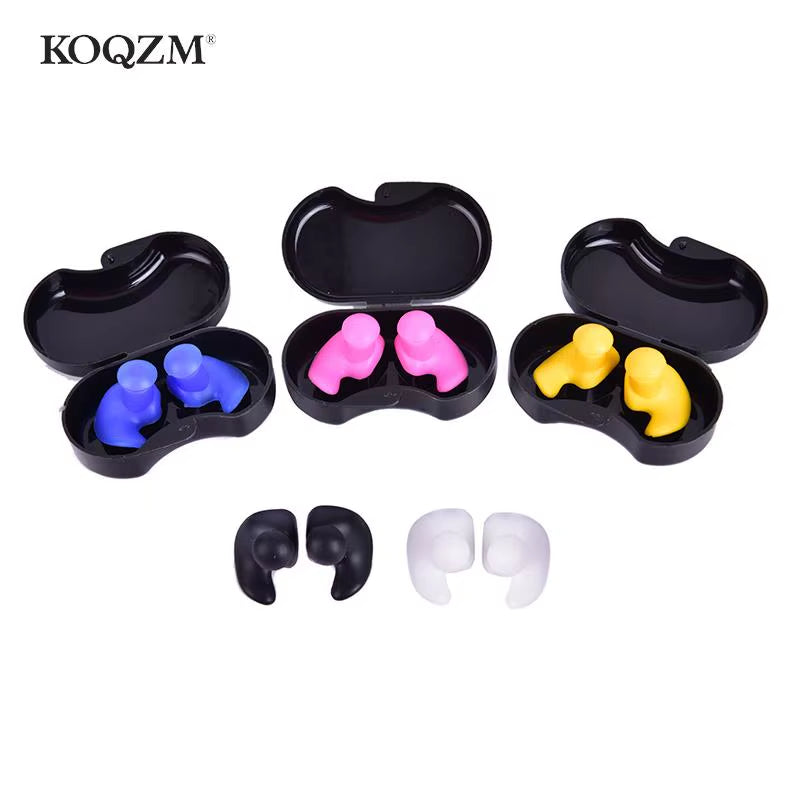 Black Soft Silicone Ear Plugs Sound Insulation Ear Protection Earplugs anti Noise Snoring Sleeping Plugs for Noise Reduction