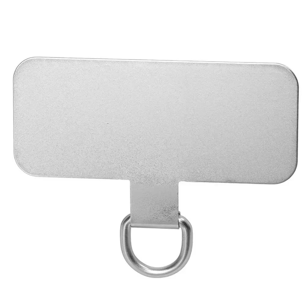 Metal Phone Lanyard Gasket Patch Universal Card Cell Phone Hanging Piece Patch Sling Tether Tab