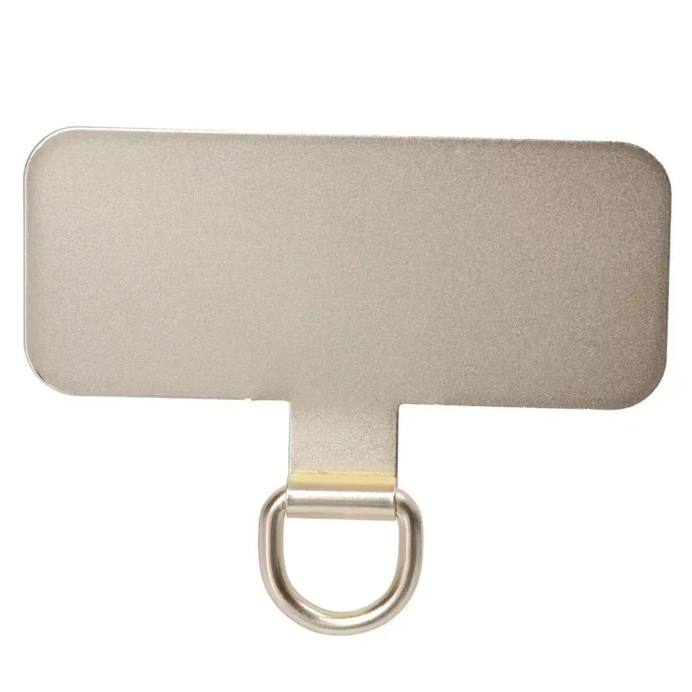 Metal Phone Lanyard Gasket Patch Universal Card Cell Phone Hanging Piece Patch Sling Tether Tab