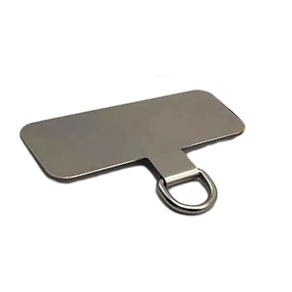 Metal Phone Lanyard Gasket Patch Universal Card Cell Phone Hanging Piece Patch Sling Tether Tab