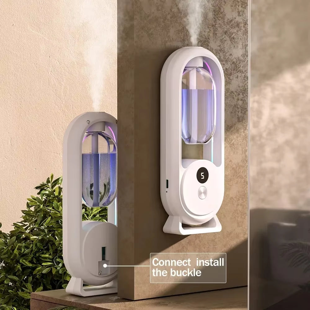 Aroma Diffuser Timed Essential Oil Rechargeable 5-Mode Aromatherapy Machine Auto Sprayer Living Room Bathroom Air Freshener