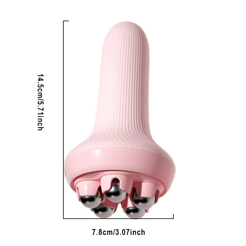 Roller Massager Big Leg Inner Movement Muscle Relaxation Belly Shaping Ball Kneading Belly Thin Waist Thin Leg Meridian Brush