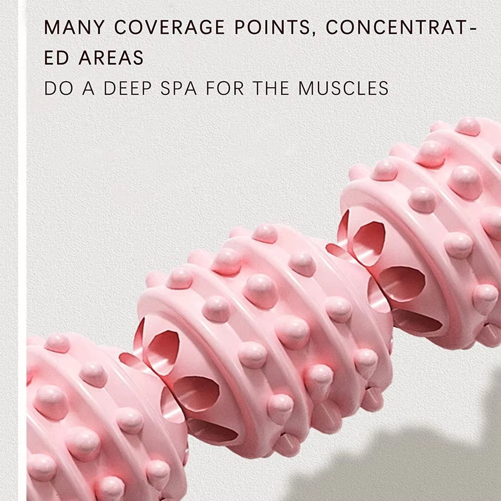 Muscle Roller Stick Handheld Fascia Tool, Body Roller for Muscles Deep Tissue, Massage Stick Roller for Shin Splints, Back,Thigh