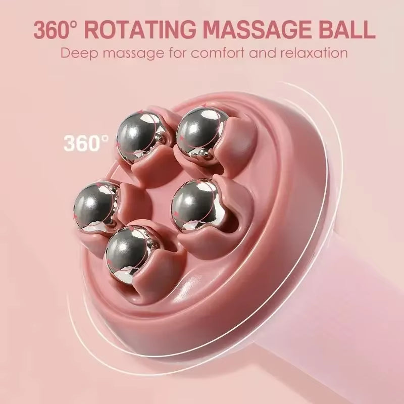 Roller Massager Big Leg Inner Movement Muscle Relaxation Belly Shaping Ball Kneading Belly Thin Waist Thin Leg Meridian Brush