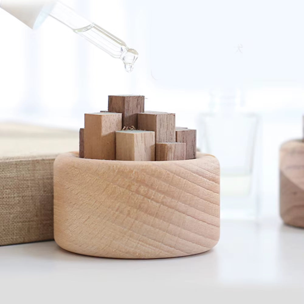 Creative Wooden Aromatherapy Interior Fragrance Expanding Fragrance Essential Oil Reed Aroma Diffuser Stick Room Fragrances