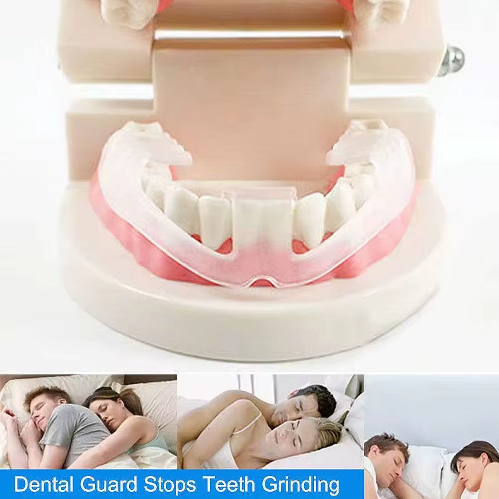 Sleep Aid Mouth Guard for Grinding Teeth, Reusable Mouth Guards for Clenching Teeth at Night, Stop Teeth Grinding anti Snor I9D9