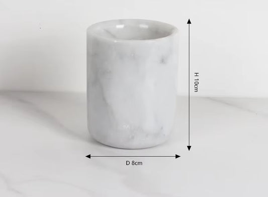 Candlelight Dinner Bedroom Natural Marble Candle Cup Living Room Romantic Aromatherapy Stone Candle Holder Decoration