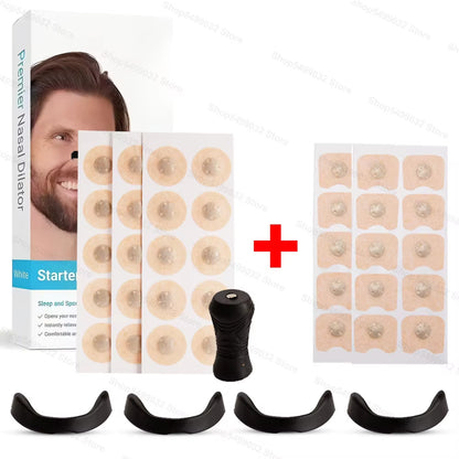 15/35Pairs Magnetic Nasal Strips Nasal Breathing Dilators Kits Increase Air Intake Improve Sleeping Reduce Snoring