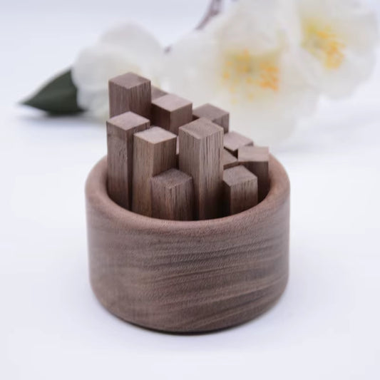 Creative Wooden Aromatherapy Interior Fragrance Expanding Fragrance Essential Oil Reed Aroma Diffuser Stick Room Fragrances