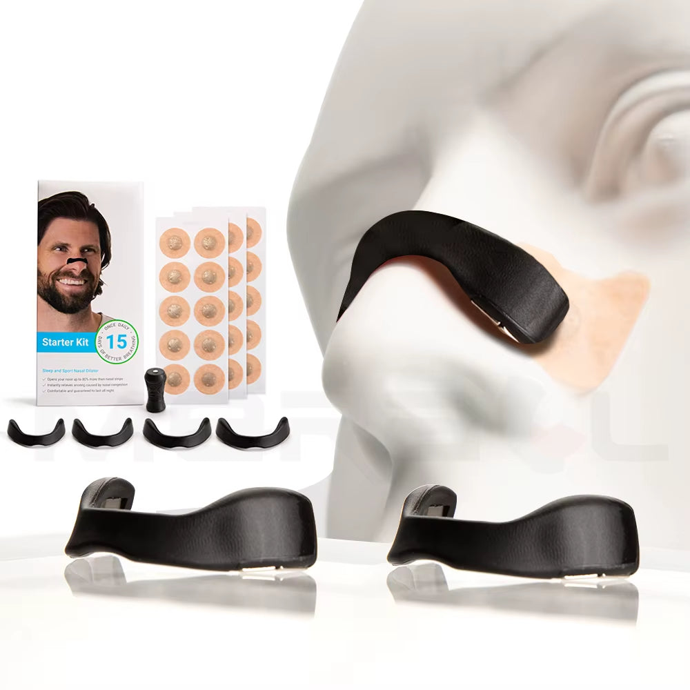 15/35Pairs Magnetic Nasal Strips Nasal Breathing Dilators Kits Increase Air Intake Improve Sleeping Reduce Snoring