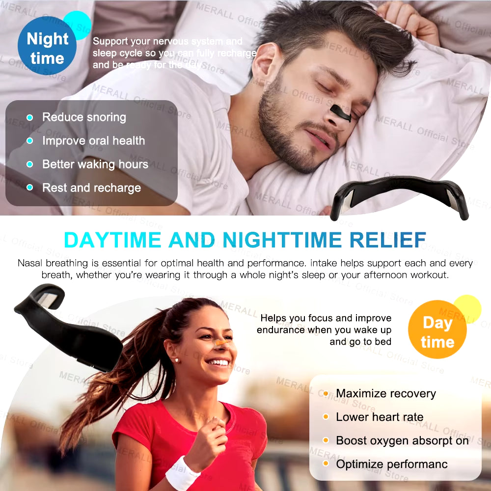 15/35Pairs Magnetic Nasal Strips Nasal Breathing Dilators Kits Increase Air Intake Improve Sleeping Reduce Snoring